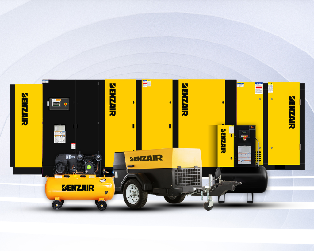 BENZAIR-Industrial-Screw-Air-Compressors-range All Types